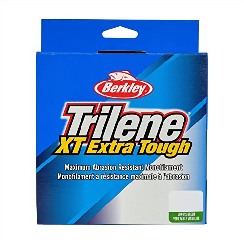 Berkley Trilene XT, Low-Vis Green, 12lb | 5.4kg, 1000yd | 914m Monofilament Fishing Line, Suitable for Saltwater and Freshwater Environments