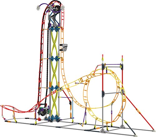 K'NEX Thrill Rides – Electric Inferno Roller Coaster Building Set – 639 Pieces – For Ages 9+ Engineering Education Toy
