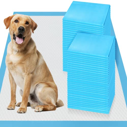 Boscute Thicken 6 Layers Heavy Absorbent XXL 30'x36' Pet Training Dog Pee Pads, Extra Large Polymer Leak-Proof Quick Dry Puppy Pee Pads, Disposable Pee Pads for Dogs Cats Rabbit