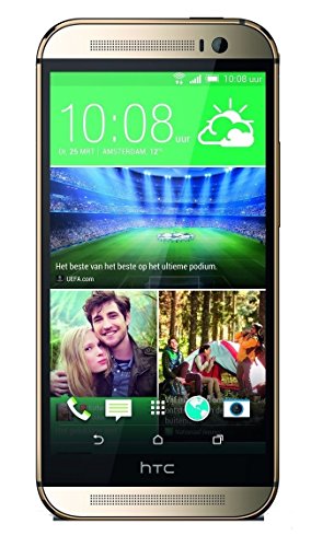 HTC One M8 32GB Unlocked GSM 4G LTE Android Smartphone - Amber Gold