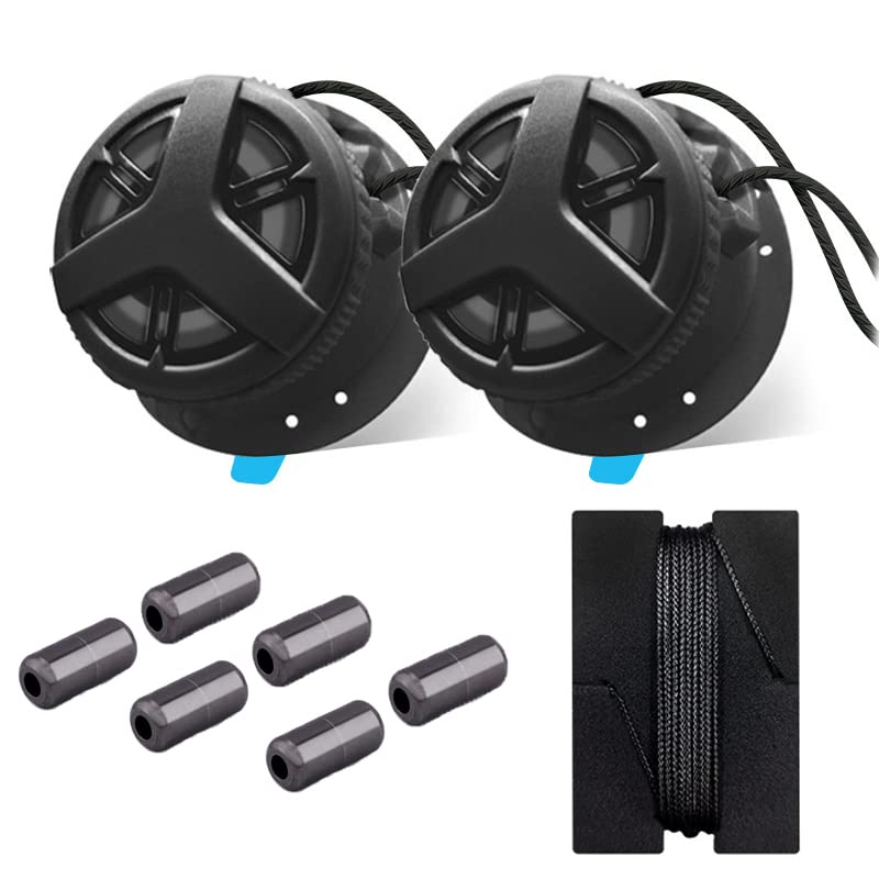 Elastic No Tie Shoelaces, Rotating Automatic Buckle Shoes Laces, Metal Capsule Lock Buckles, Lock Shoe Laces Tieless (Black)
