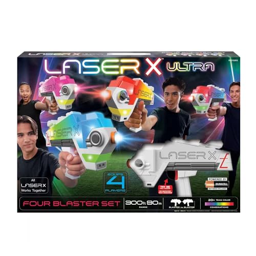 Laser X Revolution Blaster-to-Blaster 4 Pack