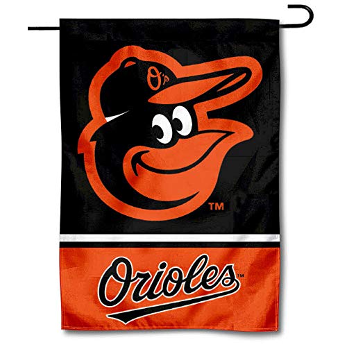 Baltimore Orioles Double Sided Garden Flag