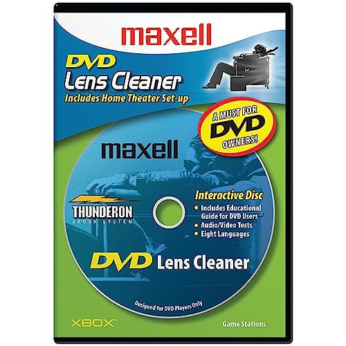 Maxell DVD-LC DVD Lens Cleaner, One Size