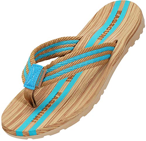 Eagsouni Men's Women's Flip Flops Casual Comfort Thong Sandals Non-Slip Slippers for Beach