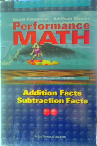 Performance Math Addition Facts/Subtraction Facts [CD-ROM]
