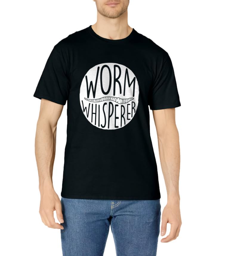 Worm Whisperer, Worm Farmer Vermiculture T-Shirt