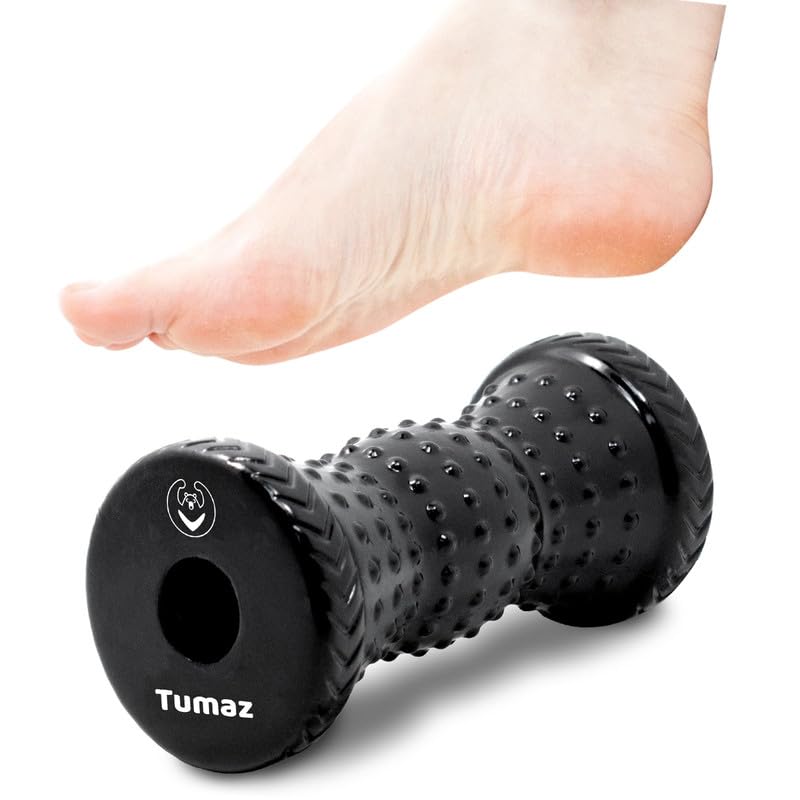 Tumaz Foot Roller, Ergonomic Designed Plantar Fasciitis Massage Roller for Relieving Fasciitis, Arch Pain, Myofascial Pain Syndrome, Massager Deep Tissue Acupresssure Recovery