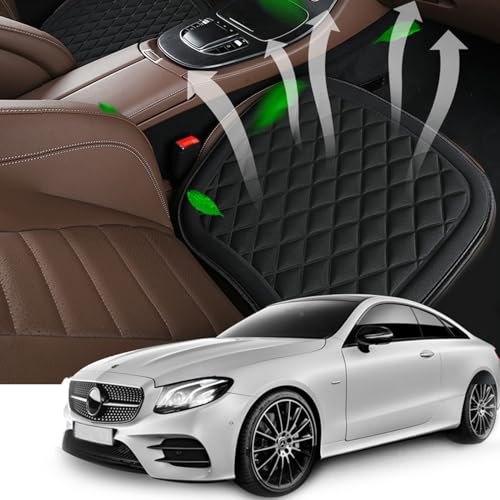 SuperKaKa Car Seat Cushion for Drivers,Black Comfortable 3D Decompression Breathable Seat Cushion, Car Seat Protector