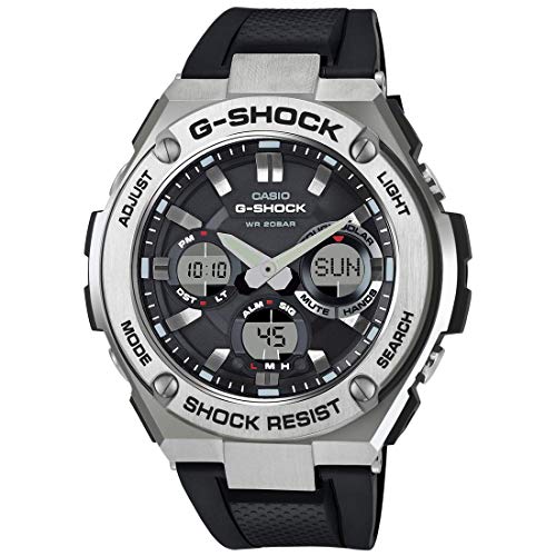 Casio Men's GST-S110-1ACR G Shock Analog-Digital Display Quartz Black Watch