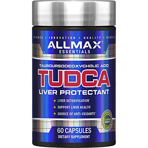 ALLMAX TUDCA+ - 60 Capsules - Liver & Gut Health - Gluten Free & Non-GMO - 60 Servings