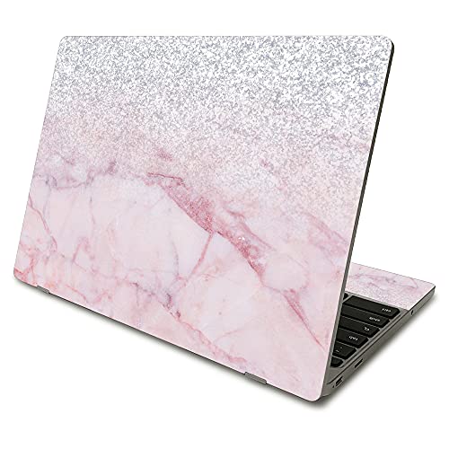 MIGHTY SKINS Skin Compatible with Samsung Chromebook 4 (2021) 11.6' - Girly Marble Dazzle | Protective, Durable, and Unique Vinyl Decal wrap Cover | Easy to Apply and Change Styles | Made in The USA