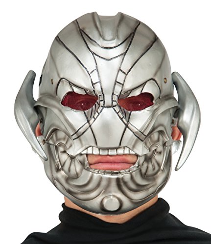 Rubie's Costume Co Men's Avengers 2 Age Of Ultron Adult Ultron Mask with Moveable Jaw, Multi, One Size