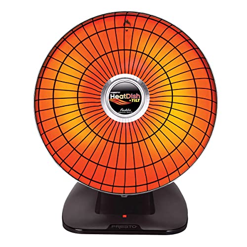Presto Heat Dish Plus Parabolic Electric Heater