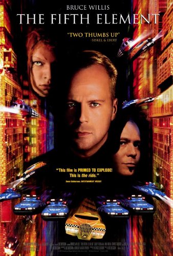The Fifth Element Poster Movie C 11x17 Bruce Willis Gary Oldman Ian Holm Milla Jovovich