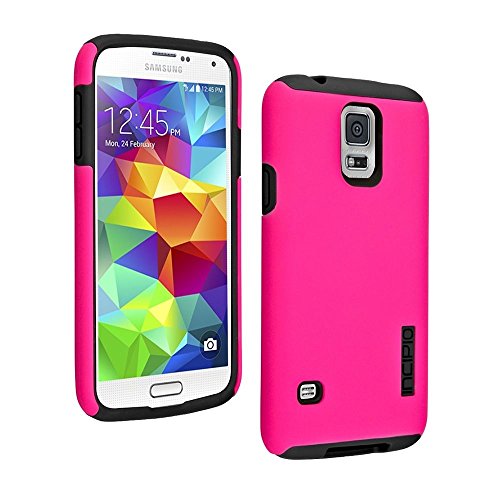 Original Incipio DualPro Dual Layer Protective Case For Samsung Galaxy S5 (Pink/Black)