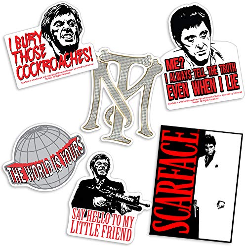 Scarface Al Pachino Collectible Stickers