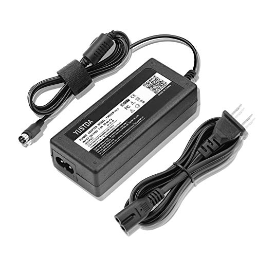 New 4-Pin 12V AC/DC Adapter for Wacom Cintiq 21UX DTK2100 DTZ2100 DTK-2100 DTZ-2100 DTZ-2100/G POWA111 POW-A111 LCD Drawing Graphics Tablet 12VDC 6.67A 80W Power Supply Cord Charger PSU