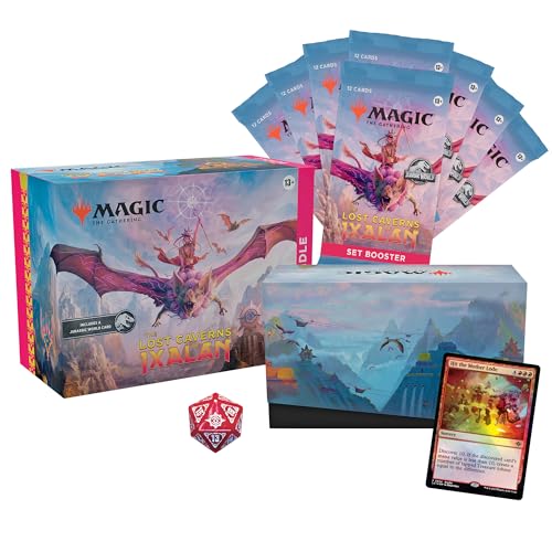 Magic: The Gathering The Lost Caverns of Ixalan Bundle - 8 Set Boosters + Accessories