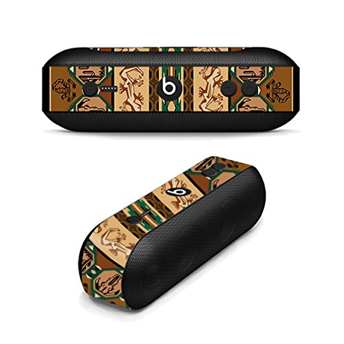 MightySkins Skin Compatible with Beats by Dr. Dre Beats Pill Plus – Desert Stripes | Protective, Durable, and Unique Vinyl Decal wrap Cover | Easy to Apply, Remove | Made in The USA