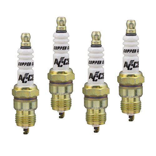 ACCEL 0276S-4 Shorty Copper Core Spark Plug, (Pack of 4)