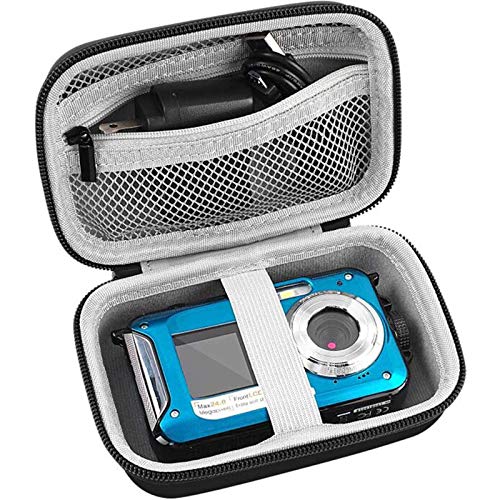 Digital Camera Case Compatible with CAMKORY/for YISENCE/for VAHOIALD/for Kodak Pixpro/for Canon PowerShot ELPH 180 190/ for Sony DSCW800 DSCW830 Kids Camera (Box Only)