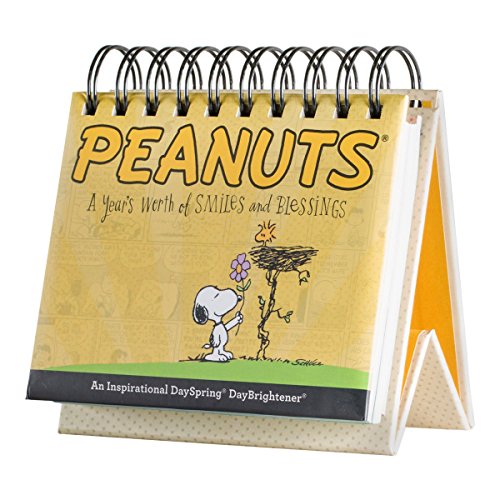 Dayspring - Peanuts - Smiles and Blessings - Perpetual Calendar (75668), Yellow