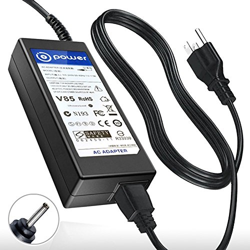 T-Power 19V 65W for Samsung Galaxy View SM-T670 SM-T677 Tablet 32GB 64GB, Samsung Chrome Series 3, 5, 7, 9 ATIV Book 13' 15' Ac Dc Adapter Charger Power Supply