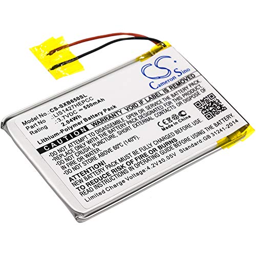 Estry 550mAh Battery Replacement for NWZ-E464 NWZ-S764 NWZ-E463 NW-A25 NW-A26 NW-A27 LIS1427HNPCS