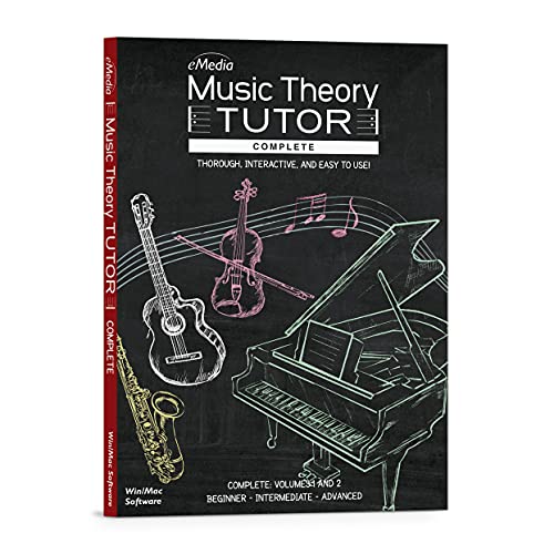 eMedia Music Theory Tutor Complete (Vol 1 & Vol 2) - Learn at Home