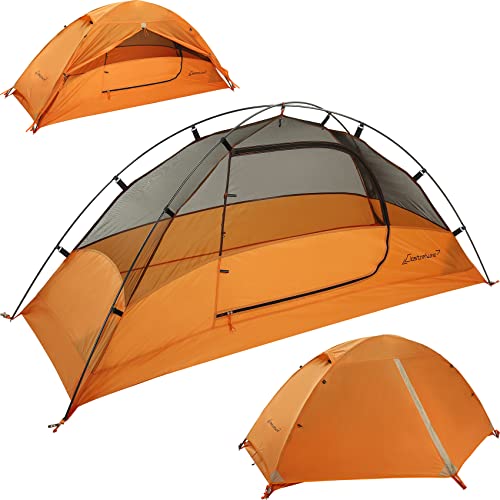 Clostnature 1-Person Tent for Backpacking - Ultralight Hiking Tent
