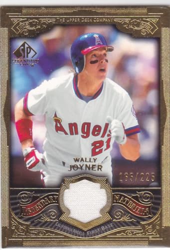 2006 SP LEGENDARY CUTS WALLY JOYNER GOLD JERSEY /225