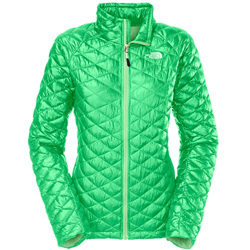 The North Face Women's Thermoball Full Zip Jacket Surreal Green Outerwear XS