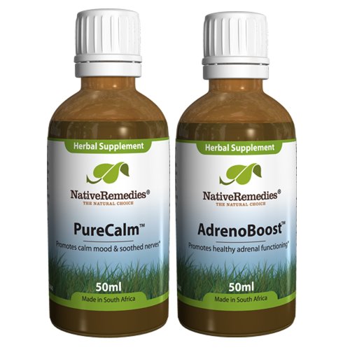 Native Remedies AdrenoBoost and PureCalm ComboPack