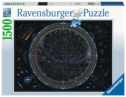 Ravensburger Map of The Universe 1500 Piece Jigsaw Puzzle for Adults & for Kids Age 12 and Up