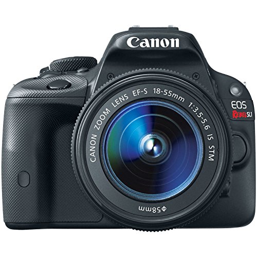 Canon EOS Rebel SL1 18.0 MP CMOS Digital SLR with 18-55mm EF-S is STM Lens Black