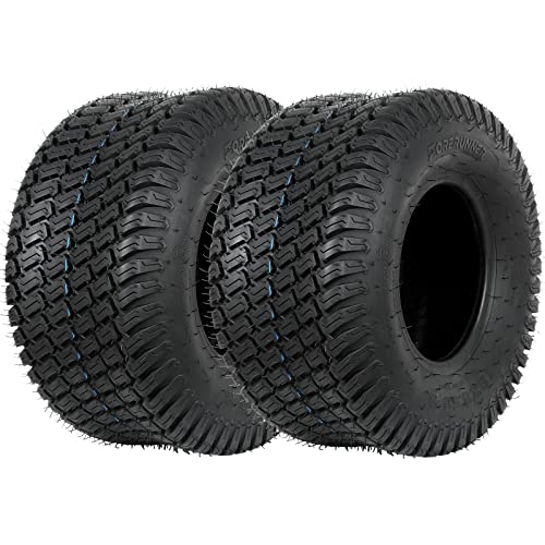 WEIZE 18x8.50-8 Lawn Mower Utiility Cart Turf Tires,18X8.5X8, 4 ply Tubeless, 815lbs Capacity, Set of 2