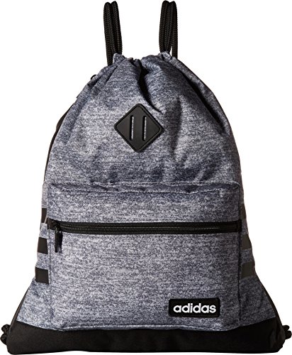 adidas Classic 3S Sackpack, Jersey Onix Grey/Black, One Size