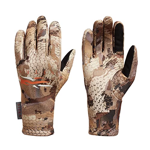 SITKA Gear Women's Hunting Traverse Gloves, Optifade Waterfowl Marsh, M