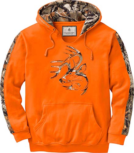 Legendary Whitetails Men's Camo Outfitter Hoodie, Inferno, Large