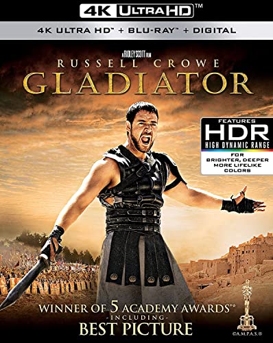 Gladiator (4K UHD + Blu-ray + Digital)