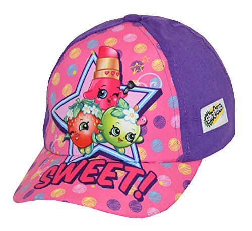 Shopkins Sweet Colored Dots Baseball Cap Pink, Purple