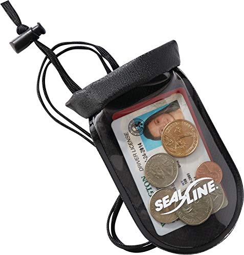 SealLine See Pouch Waterproof Travel Kit Bag, Black, Large