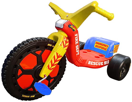 The Original Big Wheel Fire & Rescue 911 Limited Edition Edition 16' Tricycle Red/Yellow/Blue