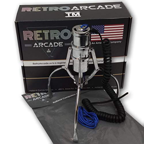 RetroArcade.us Crane Machine mid Size Replacement Claw Hand kit, Height is 9 inch with Coil and Cap