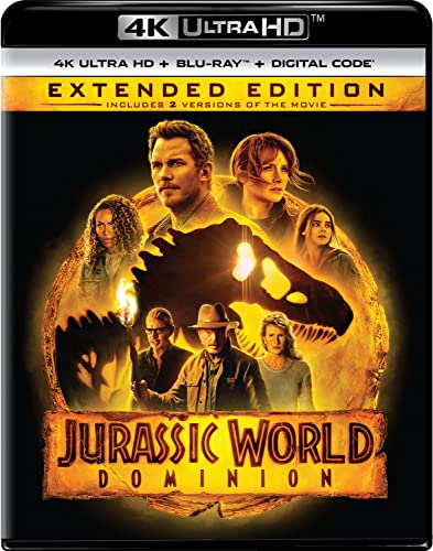 Jurassic World Dominion - Extended Edition 4K Ultra HD + Blu-ray + Digital [4K UHD]
