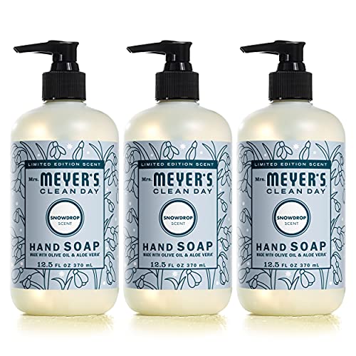 Mrs. Meyer's Liquid Hand Soap, Snow Drop, 12.5 OZ