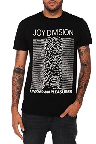 Impact Merchandising Joy Division Unknown Pleasures Adult tee (Medium) Black