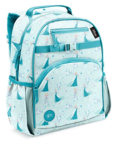 Simple Modern Disney Toddler Backpack for School Girls and Boys | Kindergarten Elementary Kids Backpack | Fletcher Collection | Kids - Medium (15' tall) | Frozen Elsa's Snowflake