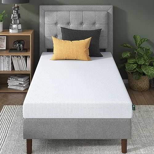 ZINUS 6 Inch Green Tea Cooling Gel Memory Foam Mattress, Fiberglass Free, Cooling Gel Foam, Pressure Relieving, CertiPUR-US Certified, Bed-in-a-Box, Twin